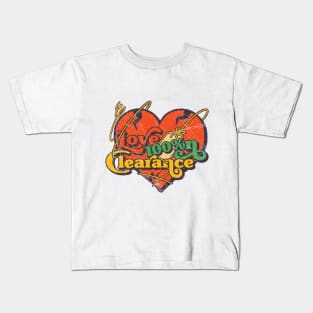 Love on Clearance Kids T-Shirt